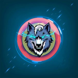 Wolfcoin Background 1000X1000 another