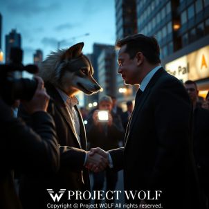 WOLFCOIN MEME meet him