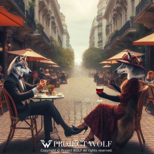 Project Wolf/ a woman who asks Wolf out on a date