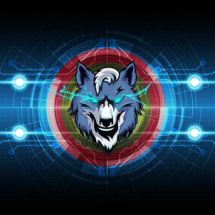 wolfcoin wallpaper 1024X engine