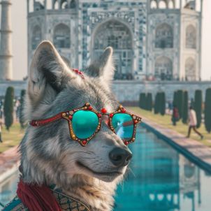 Project wolf / World traveler wolf - India