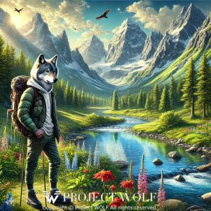 project WOLF/endless landscape of nature