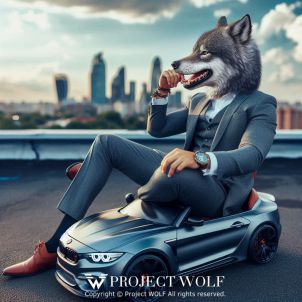 Project Wolf/ Wolf living a fun life