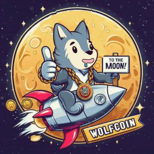 TO THE MOON!!WOLFCOIN!!(baby)