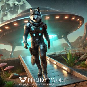 project WOLF/walks out with a spaceship