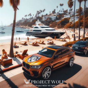 Project Wolf/ Wolfbro Enjoys a Beach Trip