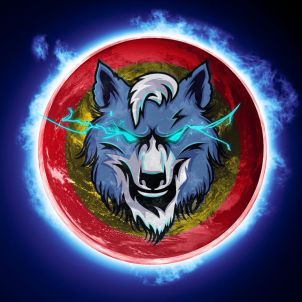 wolfcoin wallpaper 1024X burning