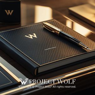 Project Wolf_Luxury Diary and Pen