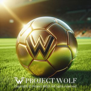 Project Wolf / W Gold Soccer Ball