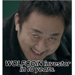 이표정은..과연? WOLFCOIN