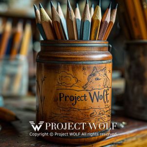 Project Wolf 울프 펜 꽂이