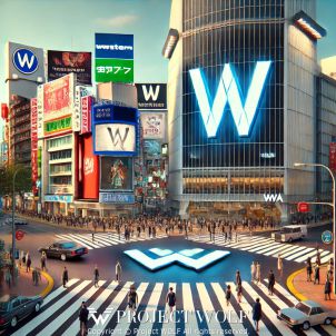 Shibuya Intersection in Japan [WOLF]