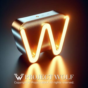 Project Wolf / W Gold Bluetooth Speaker