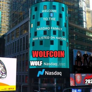 WOLF Nasdaq Listed - WOLFCOIN