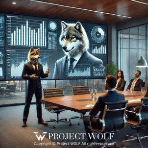 project WOLF/giving a presentation