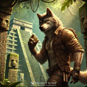 Wolfcoin - a jungle explorer wolf brother