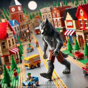 WOLF, LEGO Village