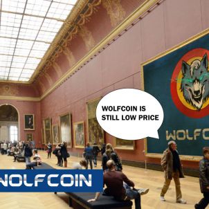 미술관에도 울프코인이 가득 THE WOLFCOIN WOLF HITS THE ART MUSEUM