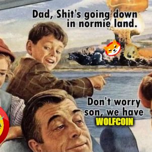 DONT'T WORRY SON, WE HAVE WOLFCOIN