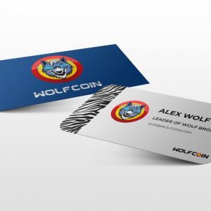 울프코인 멤버쉽카드 WOLFCOIN MEMBERSHIP CARD