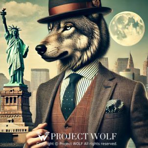 project WOLF/Statue of Liberty and the New York skyline