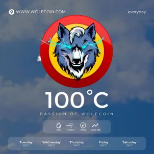 The passion of WOLFCOIN.