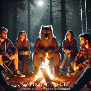 Project Wolf / having a campfire