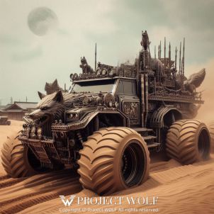 Project wolf / gallop down the sand