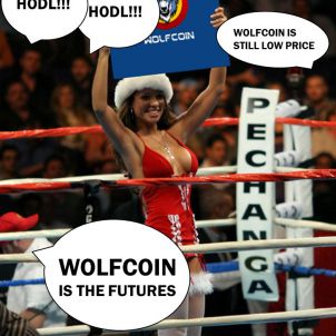 울프코인의 미래를 선택하는 사람들 PEOPLE WHO CHOOSE THE FUTURE OF WOLFCOIN