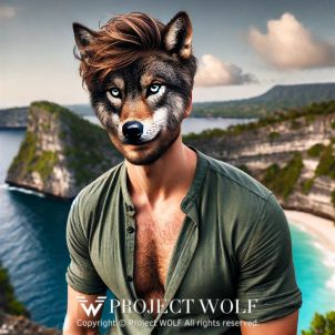 project WOLF/standing on a cliff