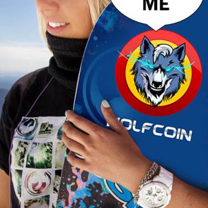 울프코인을 사랑한 여자보더 THE FEMALE BOARDER WHO LOVED WOLFCOIN