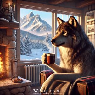 WOLFCOIN / Wolf Winter Contemplation