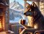 WOLFCOIN / Wolf Winter Contemplation