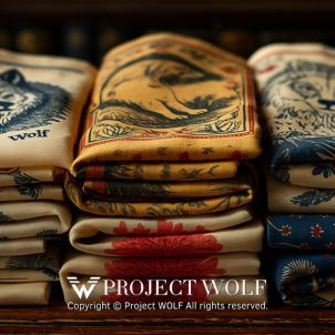 Project Wolf 울프 손수건