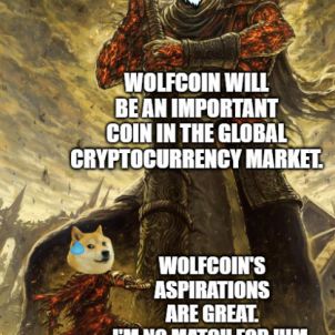 Wolfcoin will be an important coin in the global cryptocurrency market.