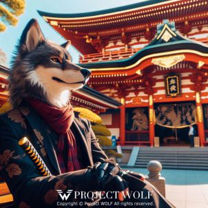 Project Wolf/ travel through the temples of Japan