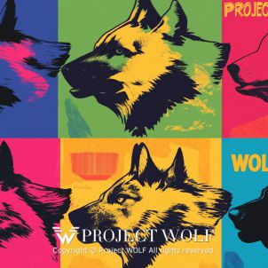 PROJECT WOLF!! Mimicking the pop art style!!