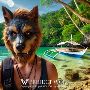 project WOLF/looking at a traditional boat