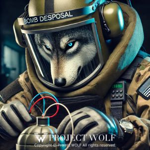 project WOLF/performing a bomb disposal