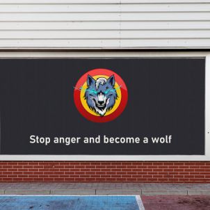 분노를 멈추세요 늑대가 되어야 합니다 STOP YOUR ANGER, YOU MUST BE A WOLF