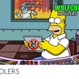 WOLFCOIN HOLDER - SIMPSON