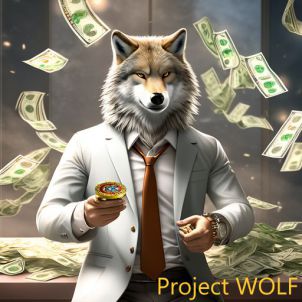 WOLFCOIN 돈벼락을 맞은 울프