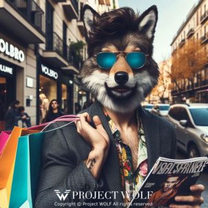 Project wolf / Wolf Enjoys Shopping