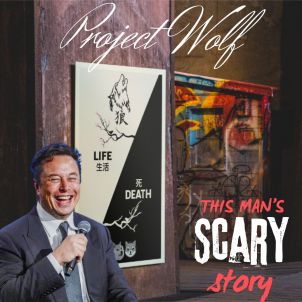 THIS MAN'S SCARY STORY. PROJECT WOLF. WOLFCOIN.