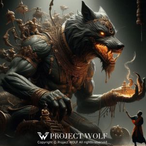 Project wolf / stand before the Wolf God