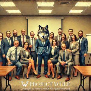 project WOLF/taking a group photo