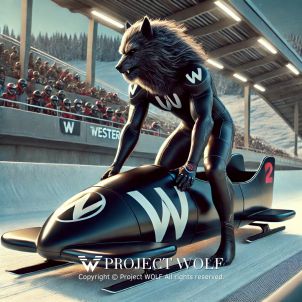 Wolf, a bobsledder