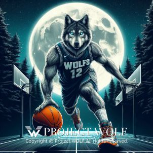 Project Wolf / Our Wolf Playing Basketball