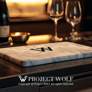 Project Wolf_Marble Cutting Board