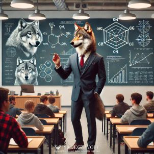 WOLFCOIN / A smart professor in a university